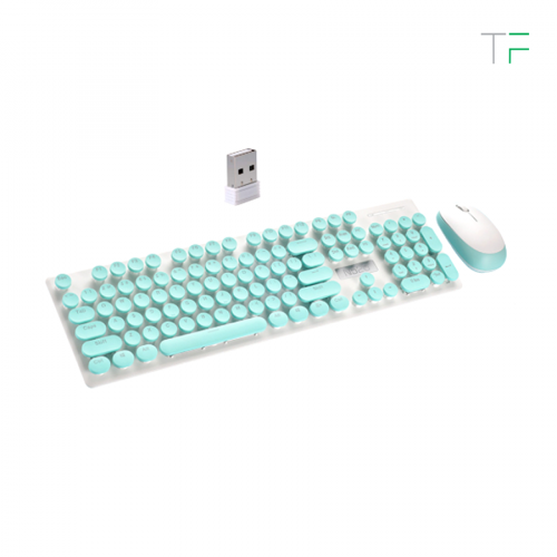 Teclado retro inalámbrico 