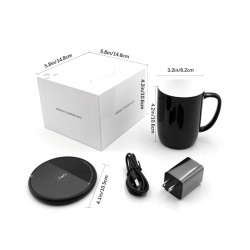 Taza con calentador inalámbrico