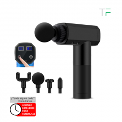 Pistola masajeador personal c/indicador