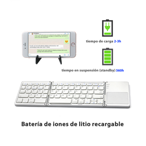 Teclado con touchpad