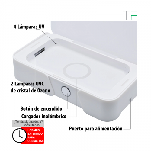 Esterilizador UVC + Ozono