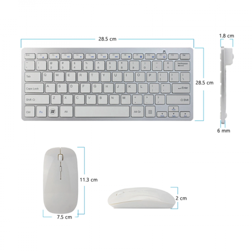 Set de teclado y mouse inalámbrico