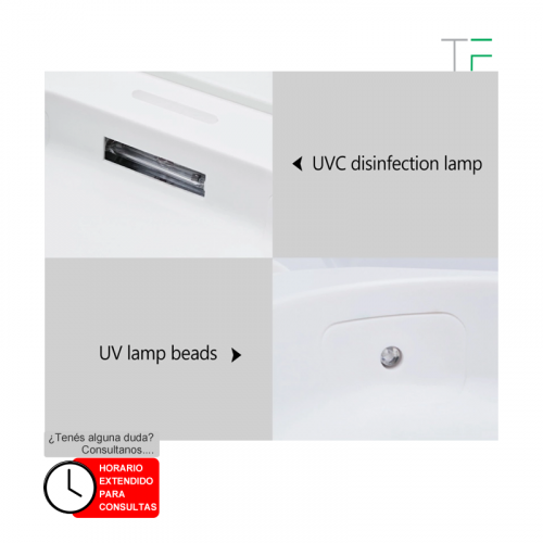 Esterilizador UVC + Ozono