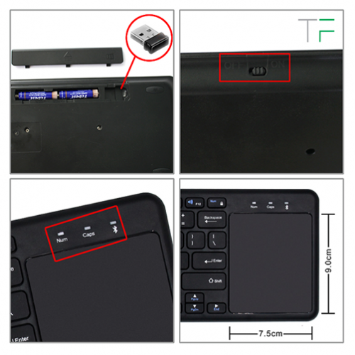 Teclado inalámbrico