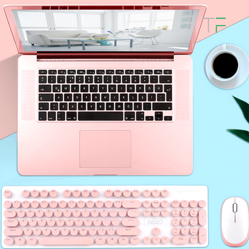 Teclado retro inalámbrico 