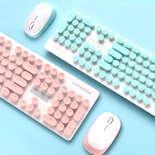 Teclado retro inalámbrico 