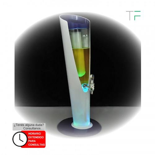 Dispensador de cerveza 3Lts mod. torre