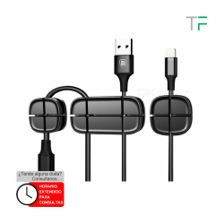 Soporte clip para  cables en cruz