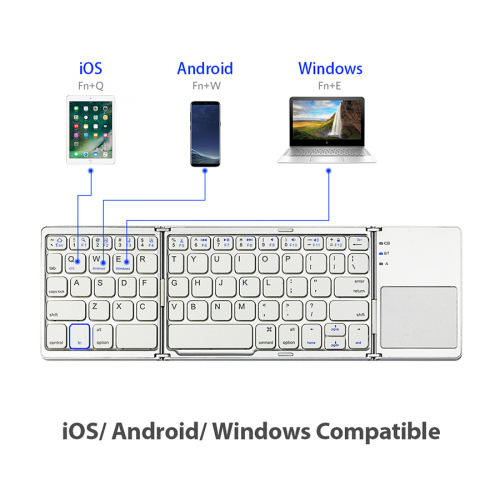 Teclado con touchpad