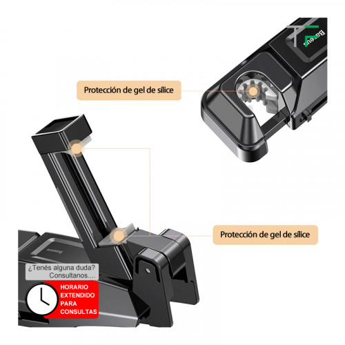 Soporte de celular y mutiuso para auto