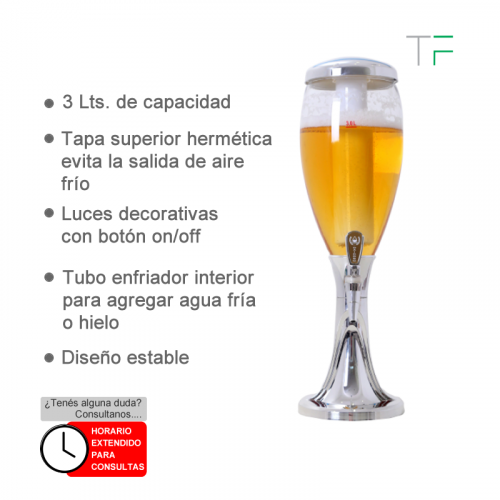 Dispensador de cerveza 3Lts
